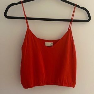 Red Crop Top from Aritzia
